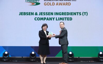Jebsen & Jessen Ingredients Thailand wins ThaiBev Business Partner Award
